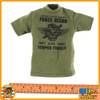 26th MEU Free Fall - Force Recon T Shirt - 1/6 Scale -