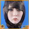 Sexy Cat Girl - Head w/ Rooted hair - 1/6 Scale -