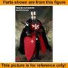Malta Knight - Black Pants - 1/6 Scale -