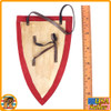 Malta Knight - Metal & Wood Shield - 1/6 Scale -