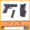 Katie Metro Police - Pistol & Holster - 1/6 Scale -