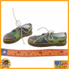 PLA Medical Service - Camo Deck Shoes - 1/6 Scale