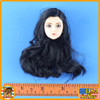 S41 - Female Head w/ Black Hair - 1/6 Scale -