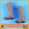 Wilhelm Afrika Korps - Tall Boots (for Feet) - 1/6 Scale -