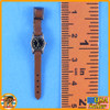 Burk Africa Corps - Wrist Watch (Leather Metal) - 1/6 Scale -