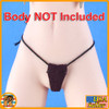 Witch Hunter Shaman Black - G String Underwear - 1/6 Scale -