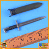 101st Private Ryan - Bayonet & Sheath #1 - 1/6 Scale -