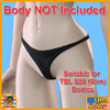 FG085 - Black Thong Underwear Panties #2 - 1/6 Scale -