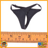 FG085 - Black Thong Underwear Panties #2 - 1/6 Scale -