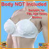 FG085 - White Bra (Slim Bodies) #3 - 1/6 Scale -