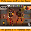 Doomsday Rat - Spiked Knee Guard - 1/6 Scale -