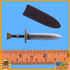Amazon Soldier Female (Brown) - Knife & Sheath - 1/6 Scale -