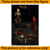 Female Spartan Army (Golden) - Leg Armor Set #2 - 1/6 Scale -