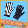 Modern Battlefield II Ghost - Skeleton Gloves - 1/6 Scale -