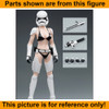 Female Star Warrior - Black Bikini Set - 1/6 Scale -