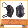Special Forces Team - Black Knee Pads #1 - 1/6 Scale Part - KADHobby
