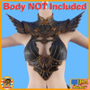 Aset Goddess of Magic (Black) - Chest & Waist Armor - 1/6 Scale -