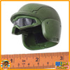 Roadblock GI JOE - Helmet w/ Goggles - 1/6 Scale -
