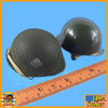Ryan 101st Airborne - Helmet w/ Net Cover (Metal) - 1/6 Scale Part - DID