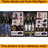 Victor Stone Cyborg - Football Socks (for Balls) - 1/6 Scale -