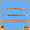 Pompeii Warrior Orange - Sword & Sheath - 1/6 Scale -