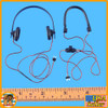 Jager Panzer Commander - Tanker Headsets - 1/6 Scale -