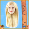 Emma Headsculpt - D Blonde Straight Hair #4 - 1/6 Scale -