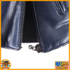 Rogue Genius - Blue Leather Jacket **READ** - 1/6 Scale -