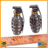 Corporal Upham - Grenades x2 (Metal) - 1/6 Scale -