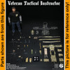 S Veteran Tactical Instructor - Ballcap Hat - 1/6 Scale -