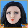 S49 - Head w/ Wavy Rooted Hair (Suntan) - 1/6 Scale -