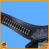 B Western Cowgirl - Leather Pistol & Belt Set #1 - 1/6 Scale -