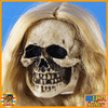 Hells Messenger Silver - Skeleton Head w/ Blonde Hair - 1/6 Scale -