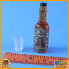 Alfred the Butler - Whickey Bottle & Glass #1 - 1/6 Scale -