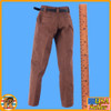 MR Bean - Brown Pants & Belt - 1/6 Scale Part - DR Toys