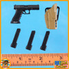 S CBRN Assault Team - Pistol & Holster Set - 1/6 Scale -