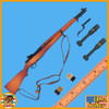 WWII 101st Ryan - M1 Rifle Set (Wood & Metal) - 1/6 Scale -