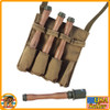 Chinese 88th Division - Stick Grenades & Pouch - 1/6 Scale -