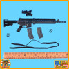 ZY Rifles - MK12 w/ Mags & Sling #5 - 1/6 Scale -