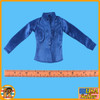 Ladies Office Wear - Blue Shirt #1 - 1/6 Scale -