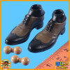 Boardwalk Empire Enoch - Shoes w/ Balls - 1/6 Scale -