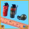 Bravo 07 - Frag & Incen Grenades #2 - 1/6 Scale -