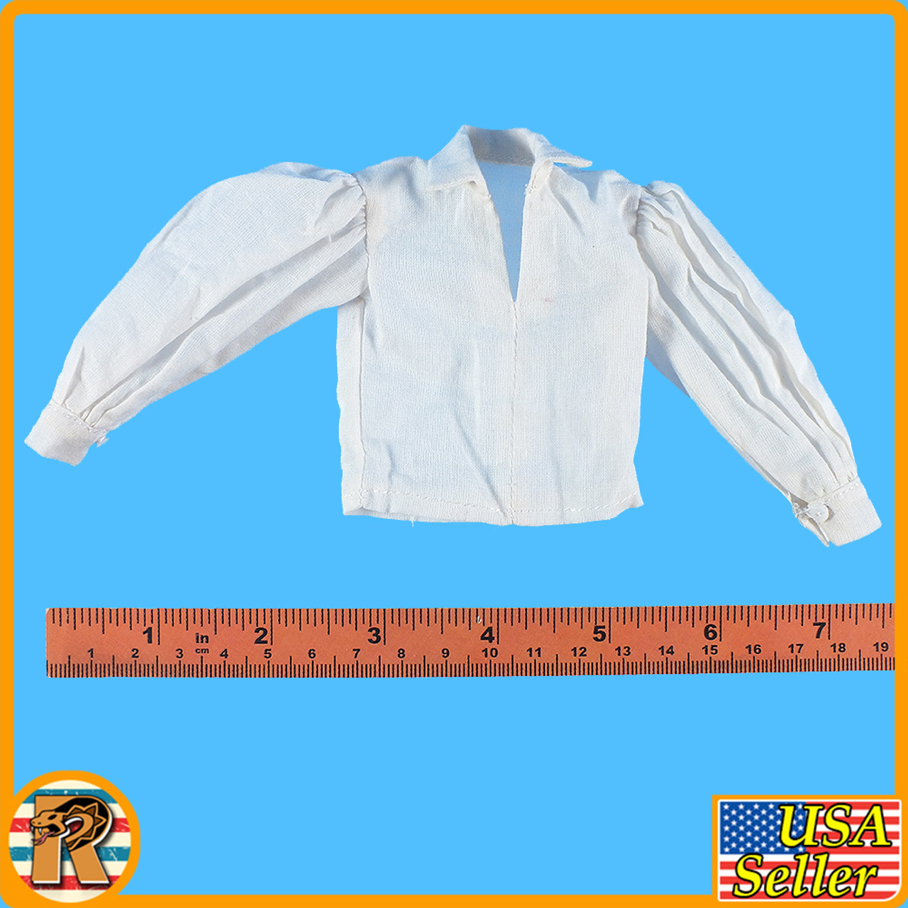 Sophia Caribbean Pirate - White Shirt (Female) - 1/6 Scale Part - BBK