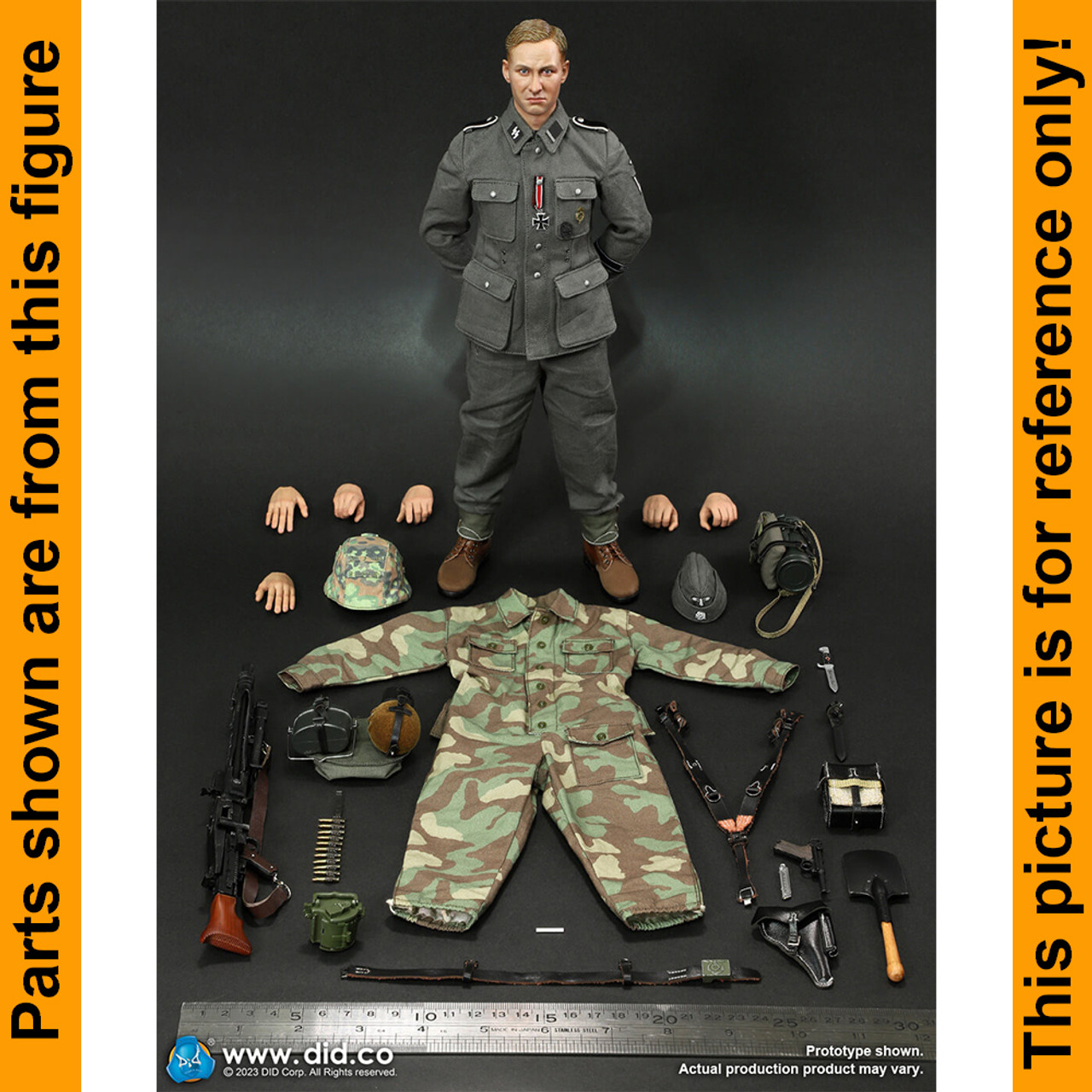 Otto MG42 Gunner - Full German Belt Set - 1/6 Scale -