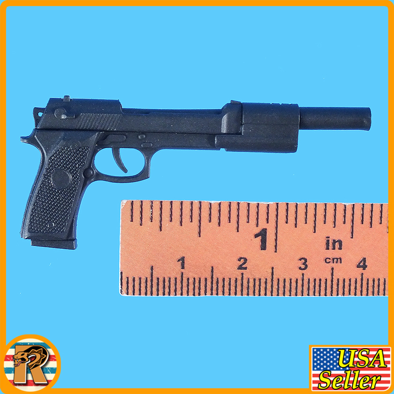 Professional Leon - Beretta w/ Suppressor #4 - 1/6 Scale -