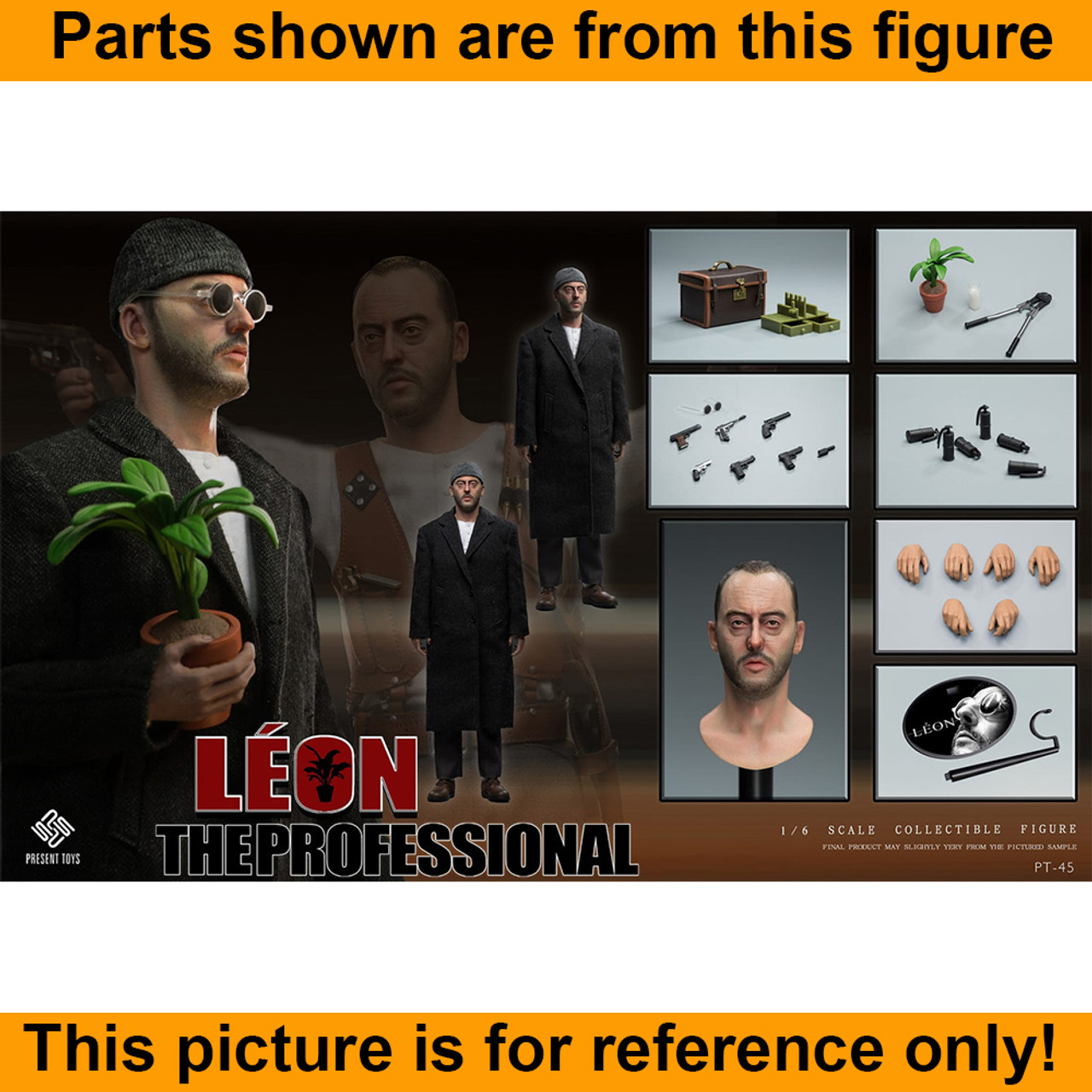 Professional Leon - Nude Figure w/ Head & Hands - 1/6 Scale -
