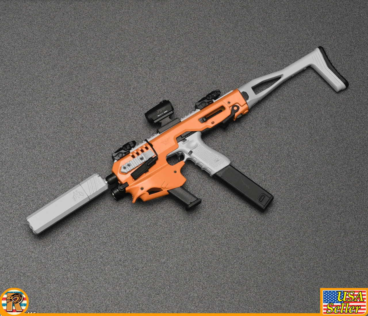 Compact Weapons #1 - Micro Conversion Orange D - 1/6 Scale -