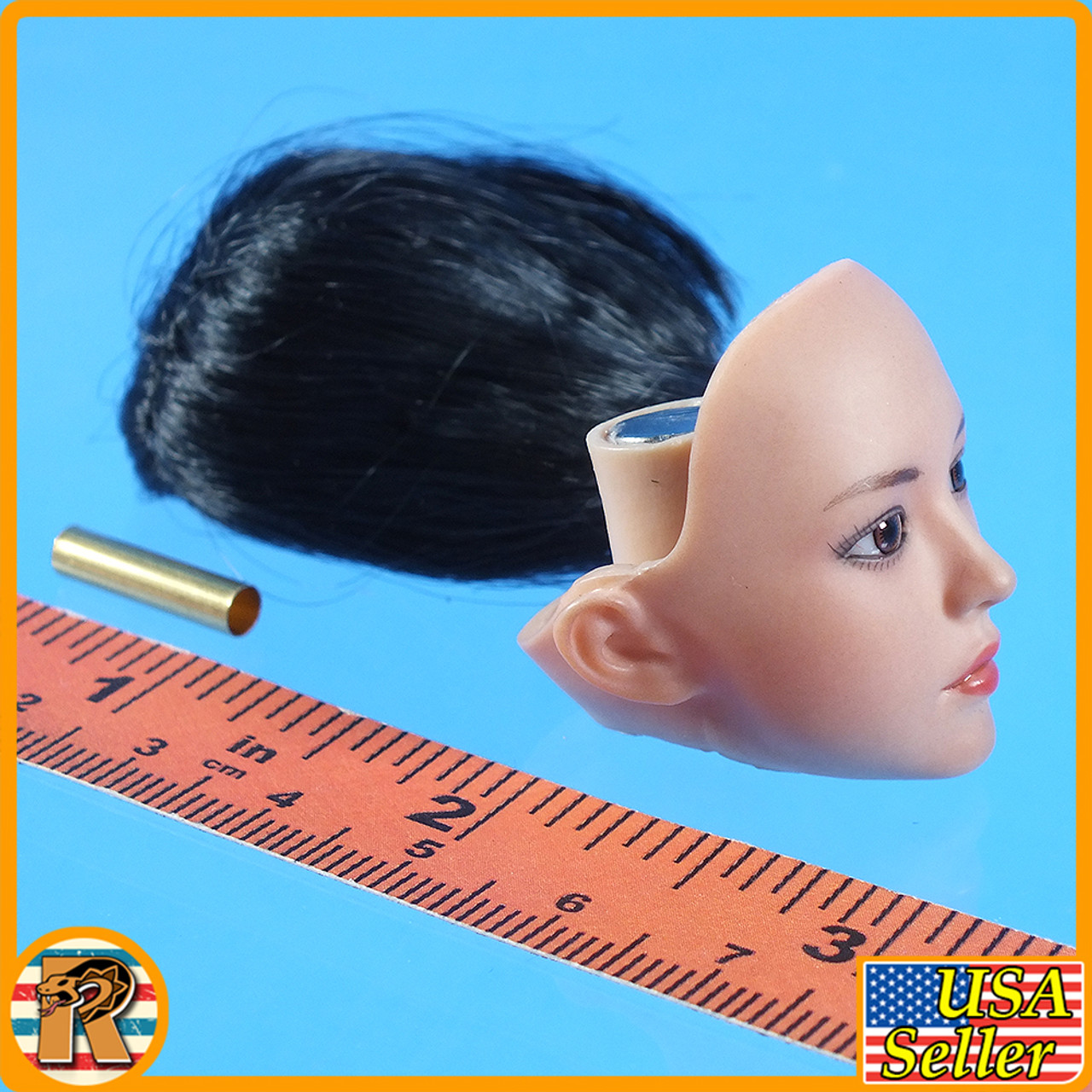 Female Precision Shooter - Head w/ Movable Eyes - 1/6 Scale -