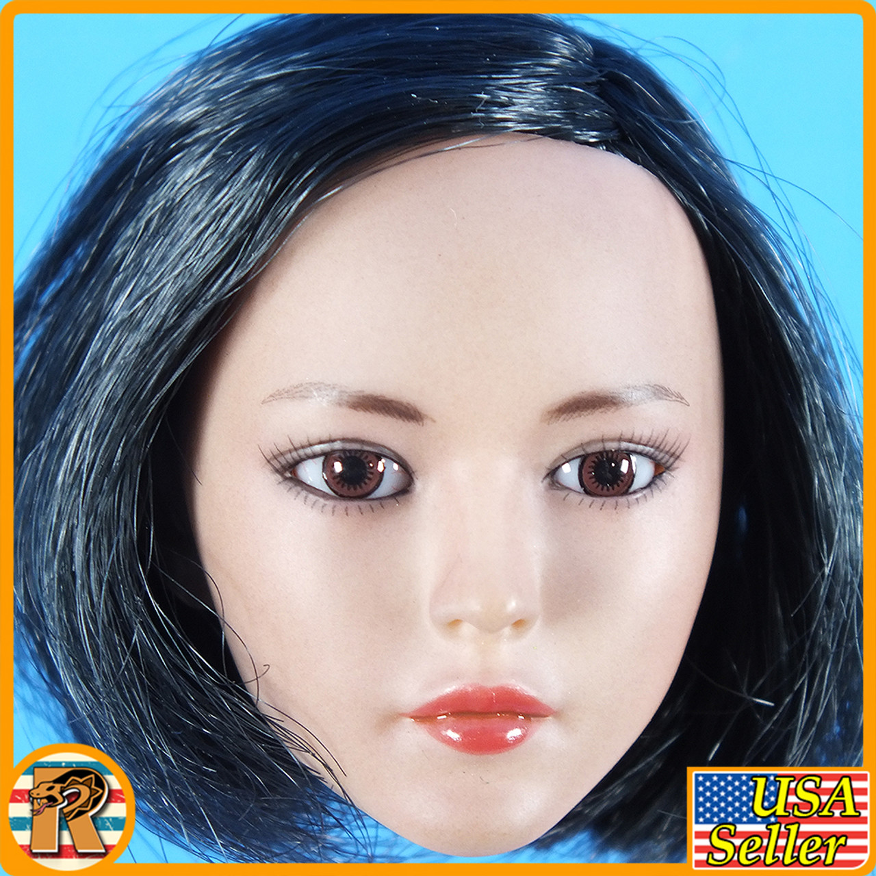 Female Precision Shooter - Head w/ Movable Eyes - 1/6 Scale -