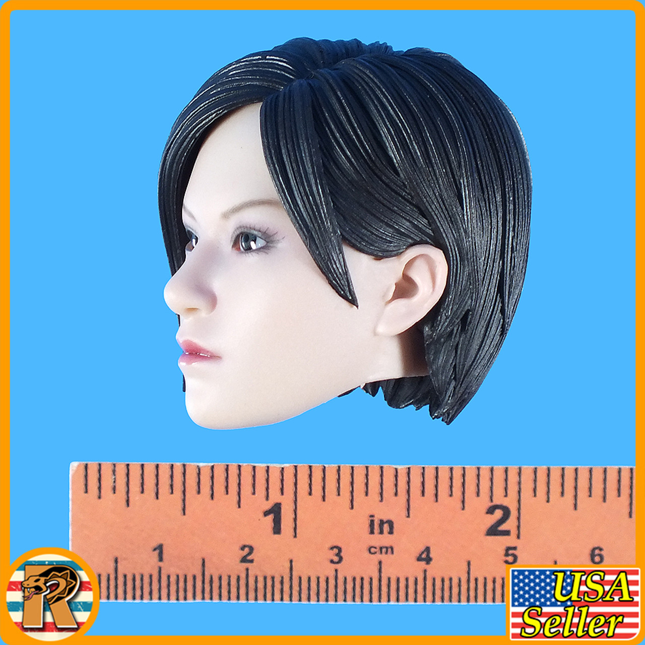 Miss Wong - Serious Head w/ Movable Eyes #1 - 1/6 Scale -